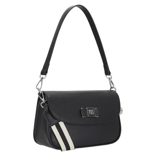 Bolsa Shoulder WESTIES Hbthaiswe  Sintetico Color Negro