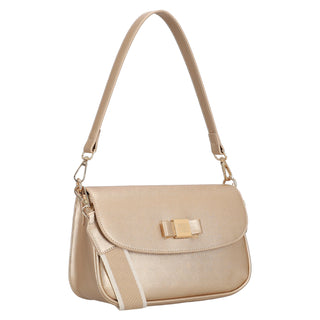 Bolsa Shoulder WESTIES Hbthaiswe  Sintetico Color Metalico