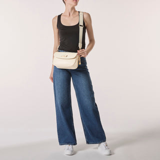 Bolsa Shoulder WESTIES Hbthaiswe  Sintetico Color Blanco