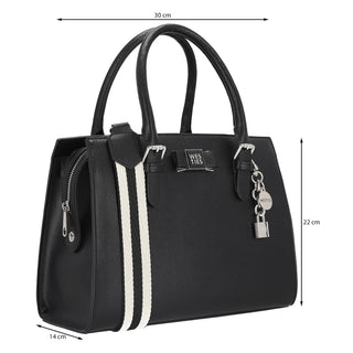 Bolsa de Mano WESTIES Hbtiwatobi2we  Sintetico Color Negro
