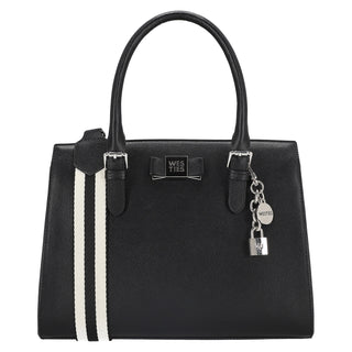 Bolsa de Mano WESTIES Hbtiwatobi2we  Sintetico Color Negro