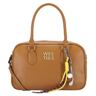 Bolsa de Mano WESTIES Hbturkowe  Sintetico Color Cafe