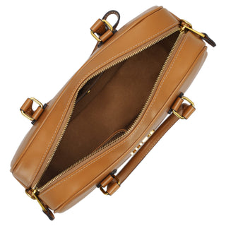 Bolsa de Mano WESTIES Hbturkowe  Sintetico Color Cafe