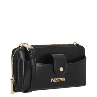 Cartera WESTIES Hbkhara3we  Sintetico Color Negro