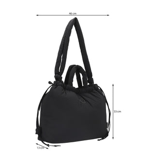 Bolsa Tote WESTIES Hbmaxtonwe  Textil Color Negro