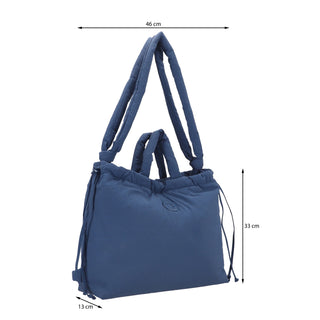 Bolsa Tote WESTIES Hbmaxtonwe  Textil Color Azul