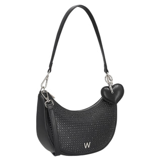 Bolsa Shoulder WESTIES Hboblonga2we  Sintetico Color Negro