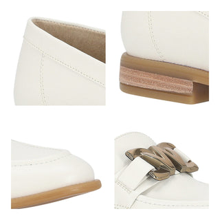 Zapato Tipo Mocasin WESTIES Werupert  Sintetico Color Blanco